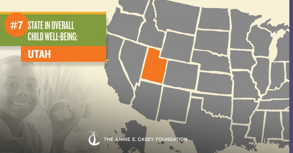 2017 Measures of Child Well-Being in Utah and the National Annie E. Casey Data Book Released