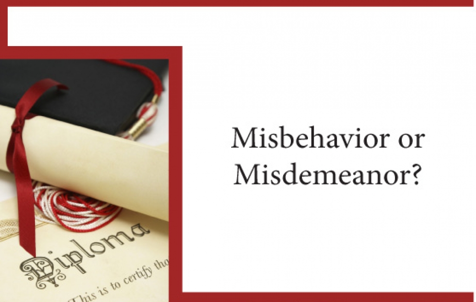 Misbehavior or Misdemeanor? A Report on the Utah’s School to Prison Pipeline