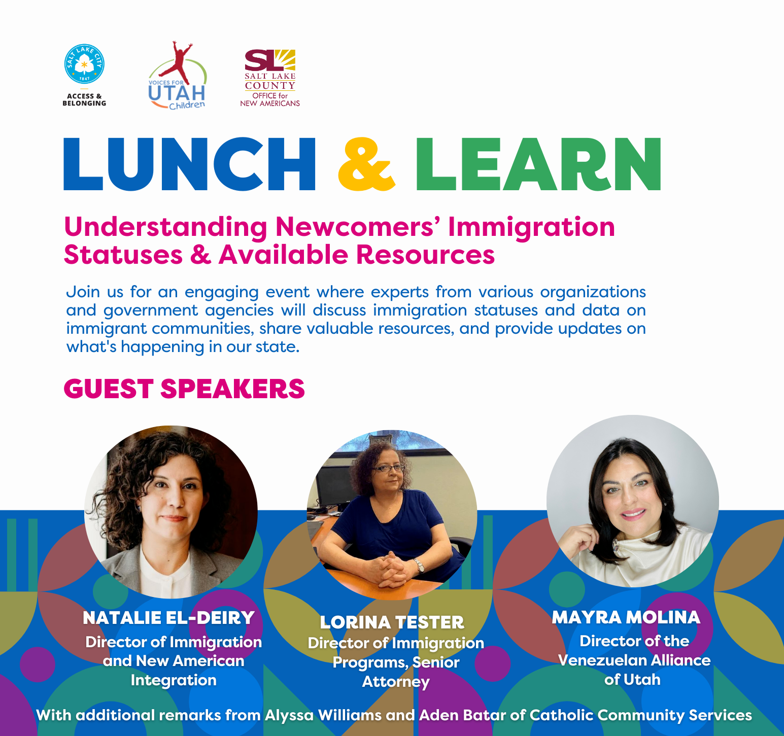 Immigration Lunch Learn Flyer