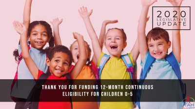 Utah Legislature Funds to Keep Kids Covered!